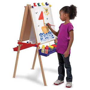 Deluxe Wooden Standing Art Easel - Melissa & Doug