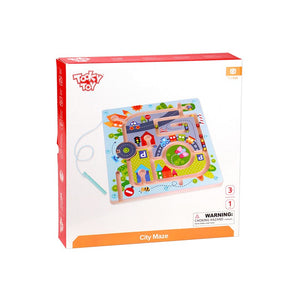 Wooden Magnetic Maze - Tooky Toy