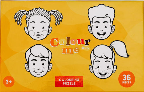 36 Piece Colouring Puzzle - Colour Me Kids