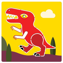 Load image into Gallery viewer, Dinosaur Stencil Kit - Djeco