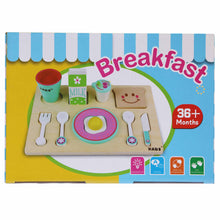 Load image into Gallery viewer, Wooden Breakfast Set