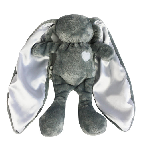 Cuddle Bunny - Grey with White Ears - Tiger Lily