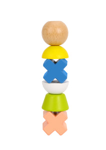 Wooden Stacking Shapes - Tooky Toy