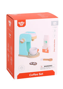 Wooden Toy Coffee Machine - Tooky Toy