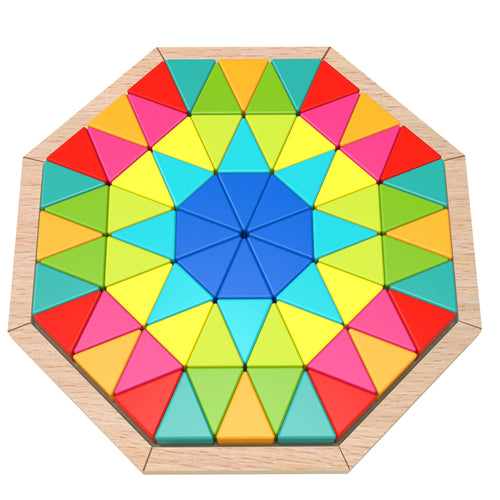 Wooden Kaleidoscope Puzzle - Tooky Toy