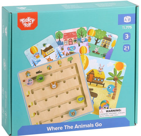 Where The Animals Go - Tooky Toy