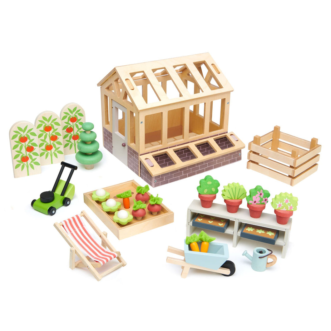 Greenhouse & Garden Set - Tender Leaf