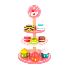 Load image into Gallery viewer, Wooden Dessert Stand - Tooky Toy