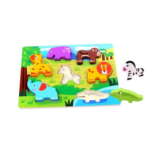Wild Chunky Puzzle - Tooky Toy