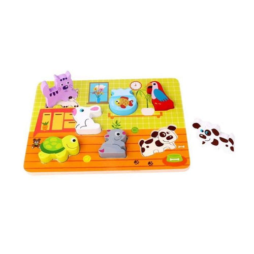 Pets Chunky Puzzle - Tooky Toy