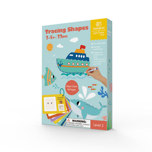 Tracing Cards - Shapes - Tookyland