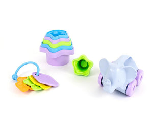 Baby Toy Starter Set - Green Toys (100% Recycled Plastic)