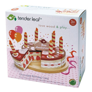 Chocolate Birthday Cake - Tender Leaf
