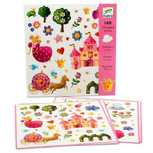 Load image into Gallery viewer, Princess Marguerite Stickers (160 pc) - Djeco