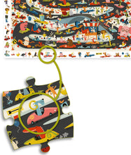 Load image into Gallery viewer, Car Rally Observation Puzzle - Djeco - 200 pc