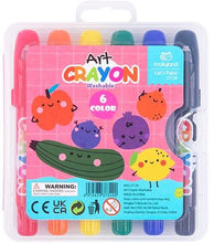 Load image into Gallery viewer, Washable Crayons 6 Colors - Tookyland