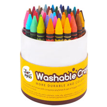 Load image into Gallery viewer, Washable Crayons - 48 Colours - Jar Melo