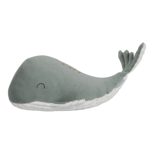 Large Soft Toy Whale - Ocean Mint - Little Dutch