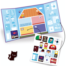 Load image into Gallery viewer, Create with Stickers - House - Djeco