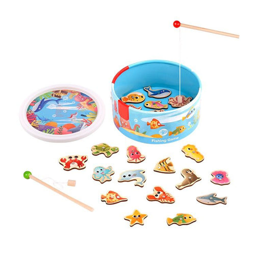 Wooden Fishing Game - Tooky Toy
