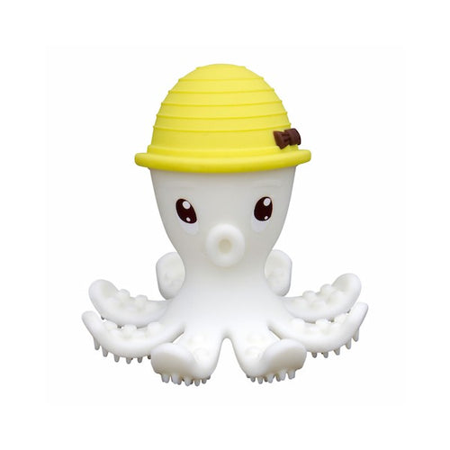 Octopus Doo Teether Toy - Mombella - Lemon